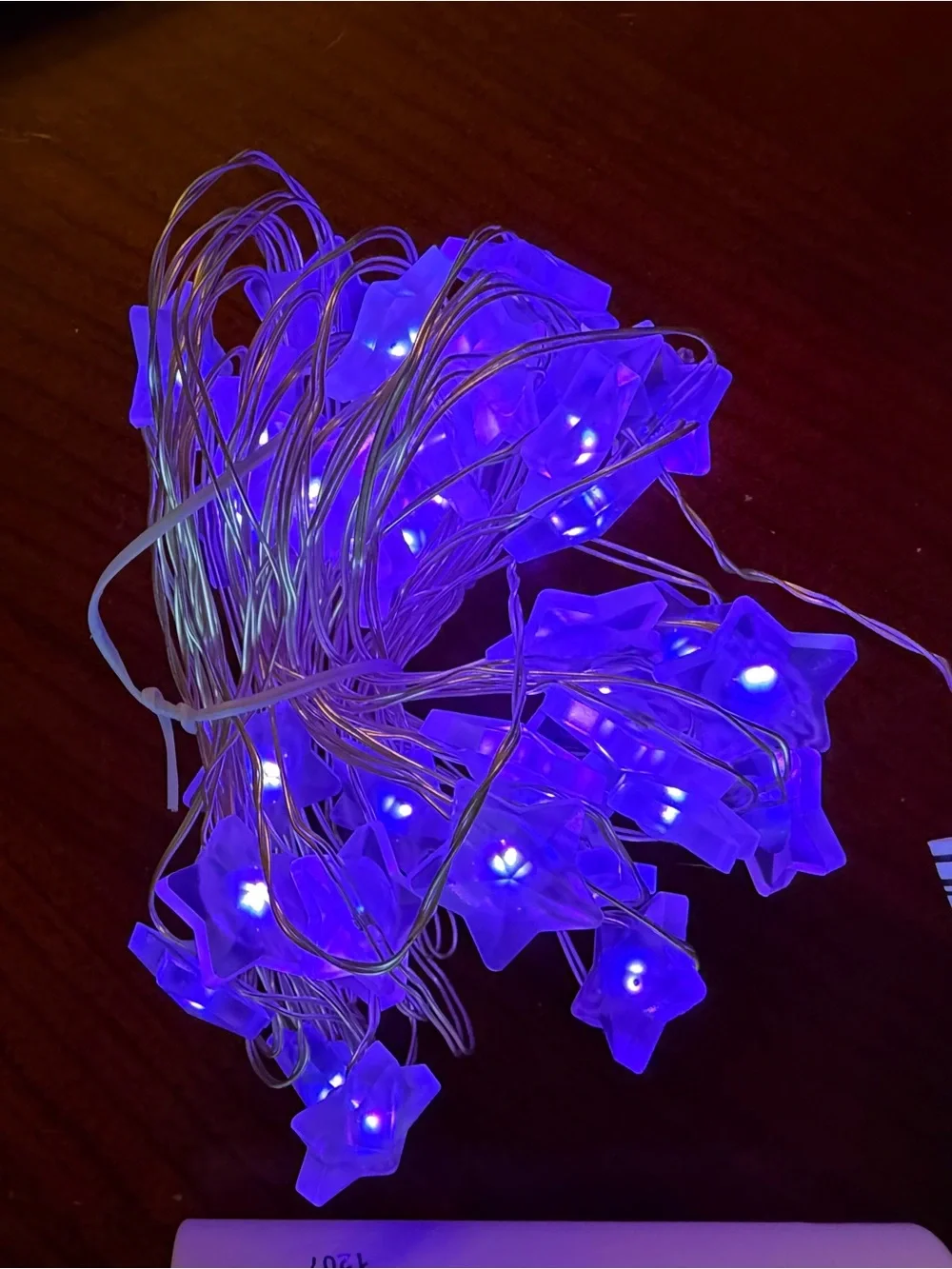 IKEA STRÅLA color changing Star lights
